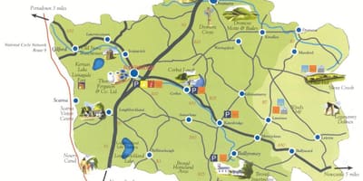 Карта надолу, Северна Ирландия