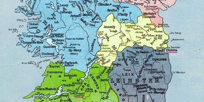 Картата мегалитни Ирландия 